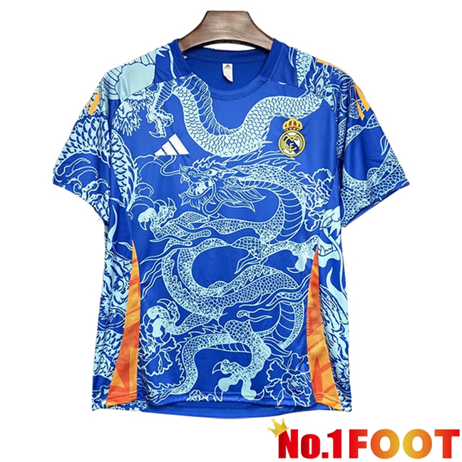 Real Madrid Soccer Jersey Special Edition Blue 2024/2025