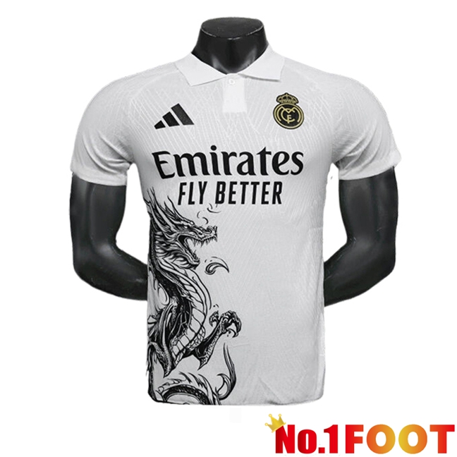 Real Madrid Soccer Jersey Special Edition White 2024/2025