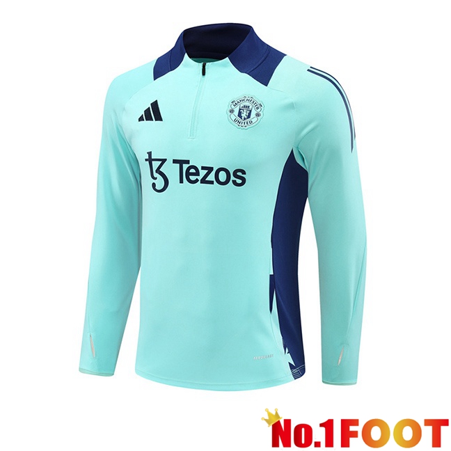 Manchester United Training Sweatshirt Blue 2024/2025