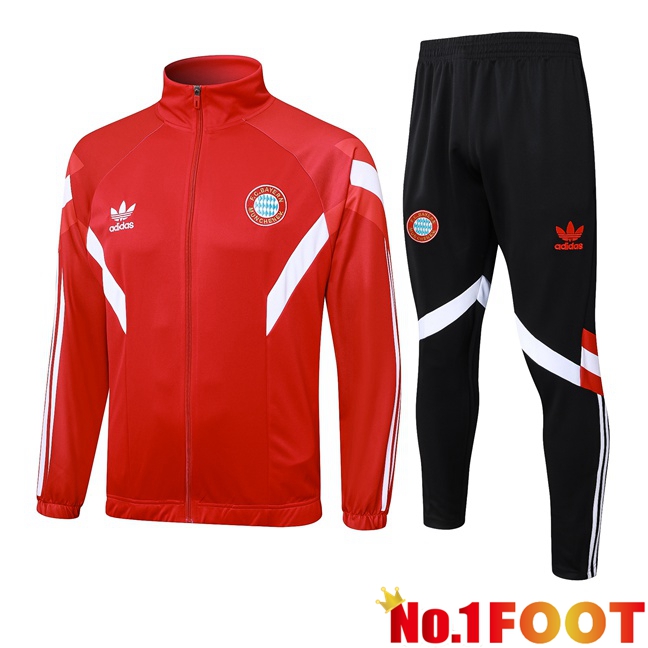 Bayern Munich kit Training Jacket Suit Red 2024/2025