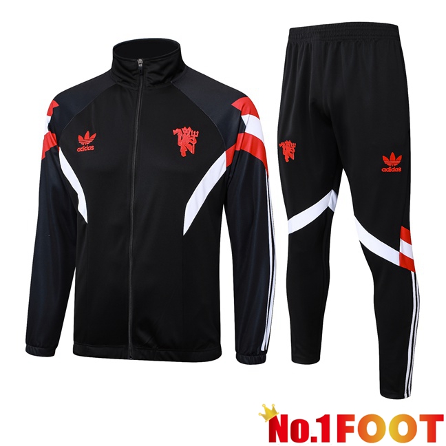 Manchester United kit Training Jacket Suit Black 2024/2025