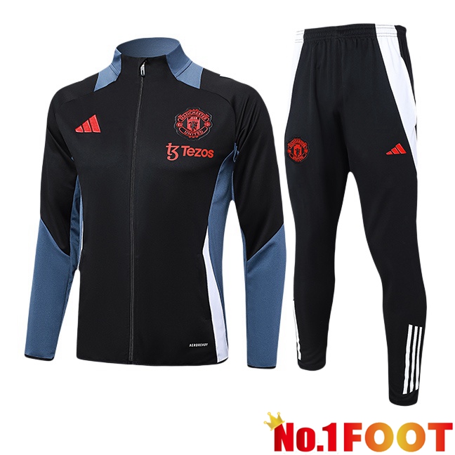 Manchester United kit Training Jacket Suit Black 2024/2025