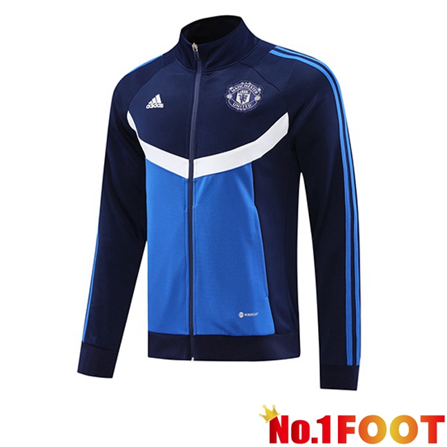 Manchester United Training Jacket Blue Royal 2024/2025