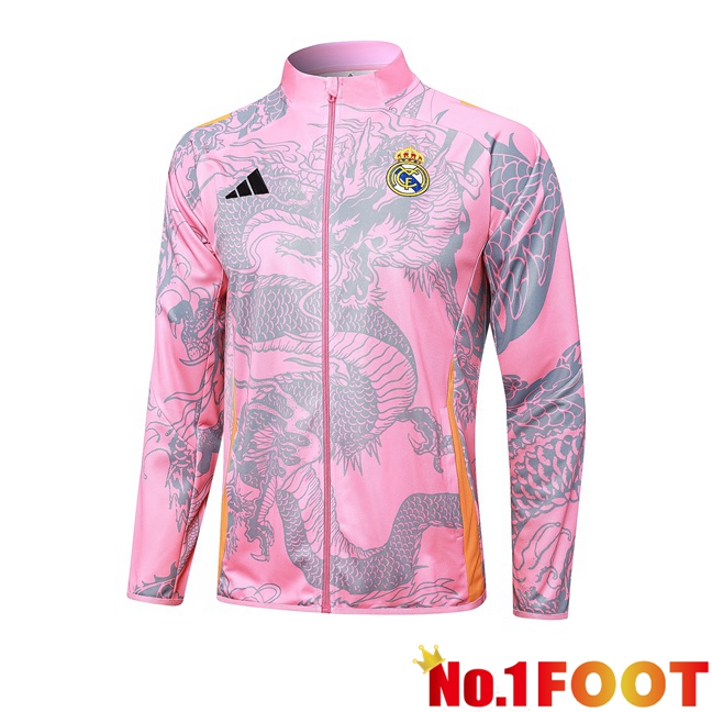 Real Madrid Training Jacket Pink 2024/2025