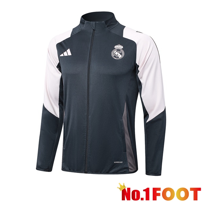 Real Madrid Training Jacket Grey 2024/2025