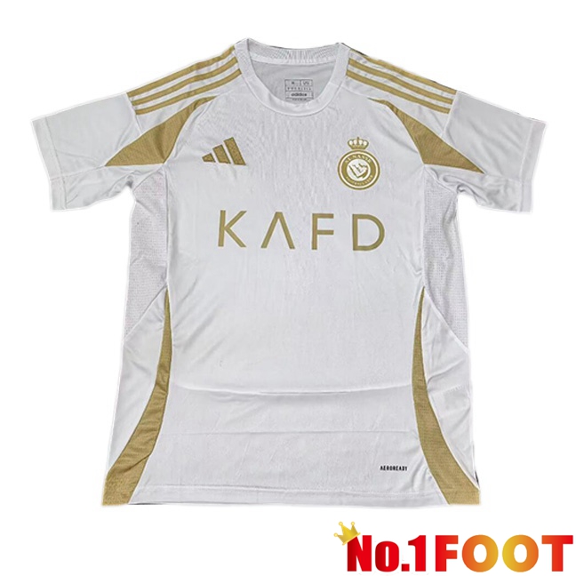 Al-Nassr FC Third Soccer Jersey White 2024/2025