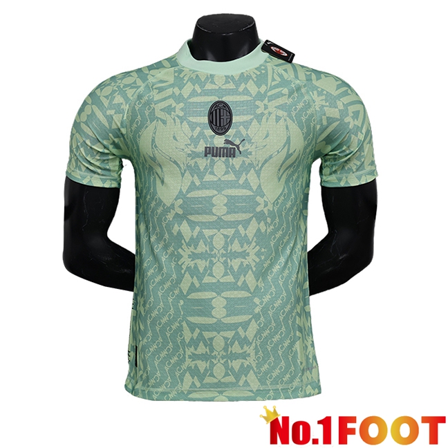 AC Milan Soccer Jersey Special Edition Green 2024/2025 - Click Image to Close