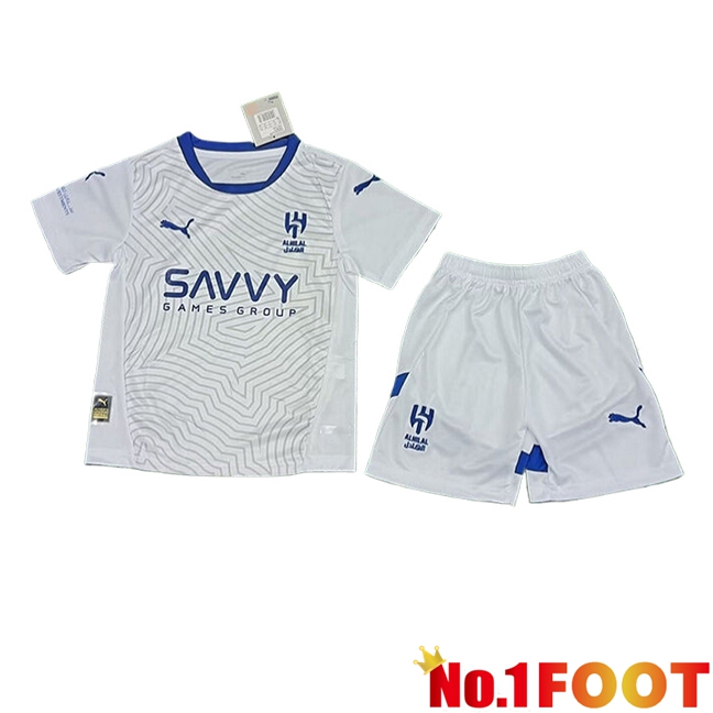 Al-Hilal Kids Away Soccer Jersey 2024/2025