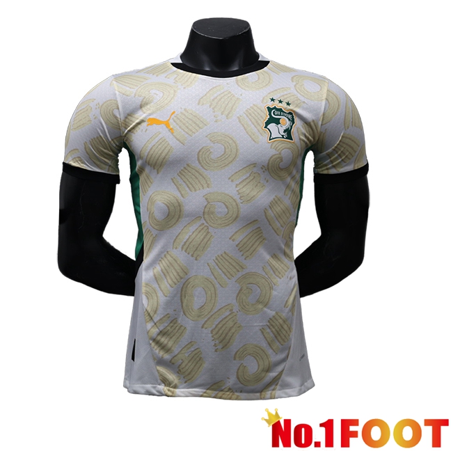 Lvory Coast Away Soccer Jersey 2024/2025