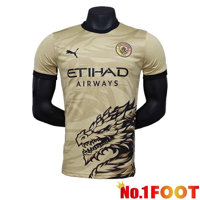 Manchester City Soccer Jersey Special Edition Yellow 2024/2025