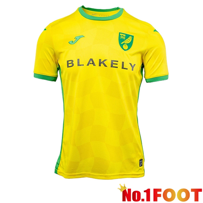 Norwich City Home Soccer Jersey 2024/2025