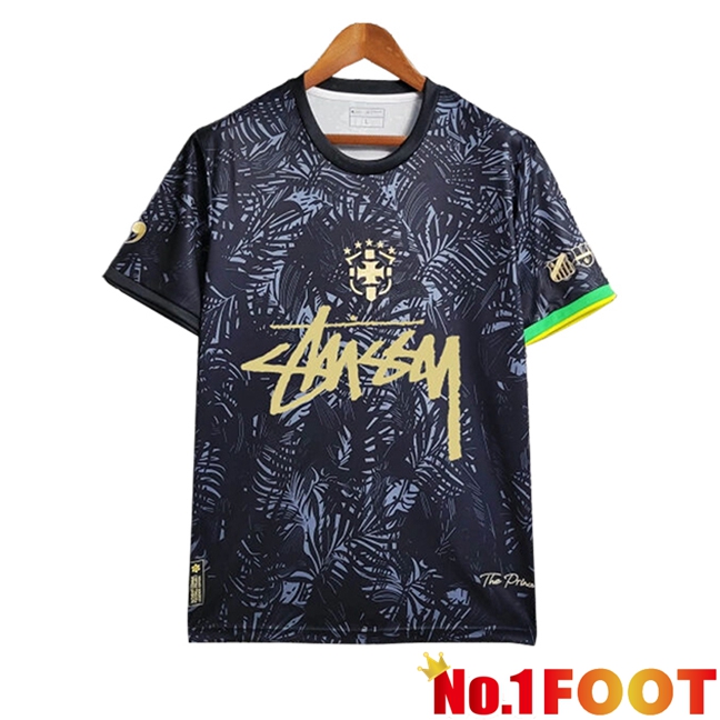 Brazil Soccer Jersey Special Edition Black 2024/2025