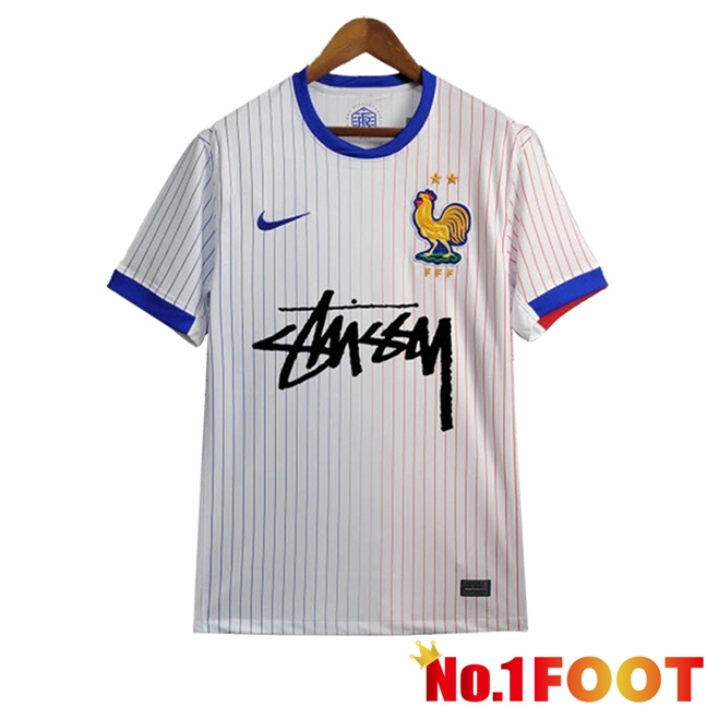 France Away Soccer Jersey Co-branded Edition 2024/2025