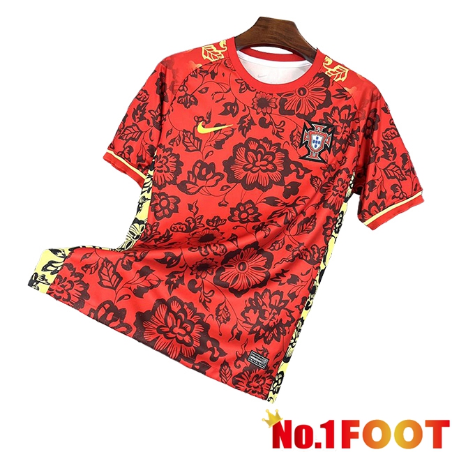 Portugal Soccer Jersey Special Edition Red 2024/2025