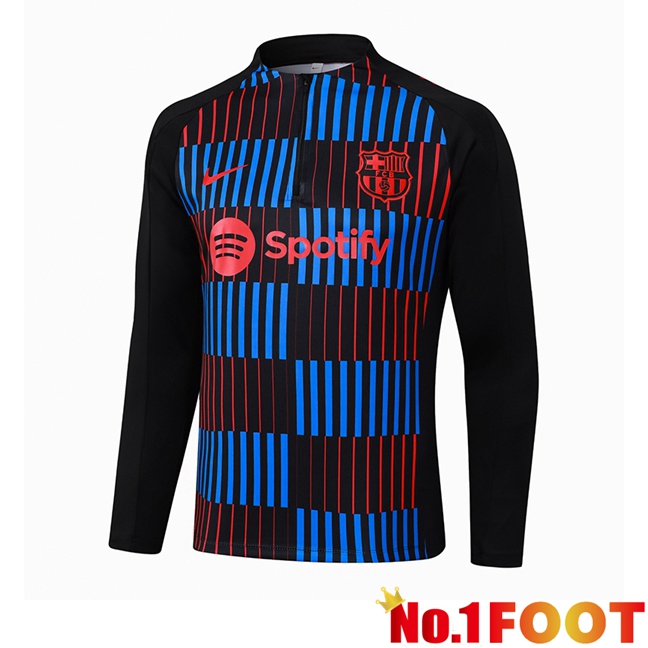 FC Barcelona Training Sweatshirt Blue Black Red 2024/2025