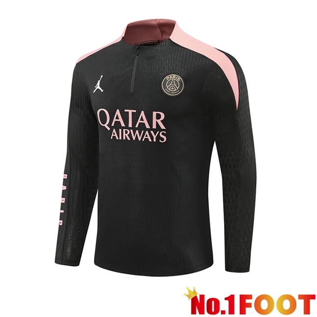 Paris PSG Training Sweatshirt Black 2024/2025