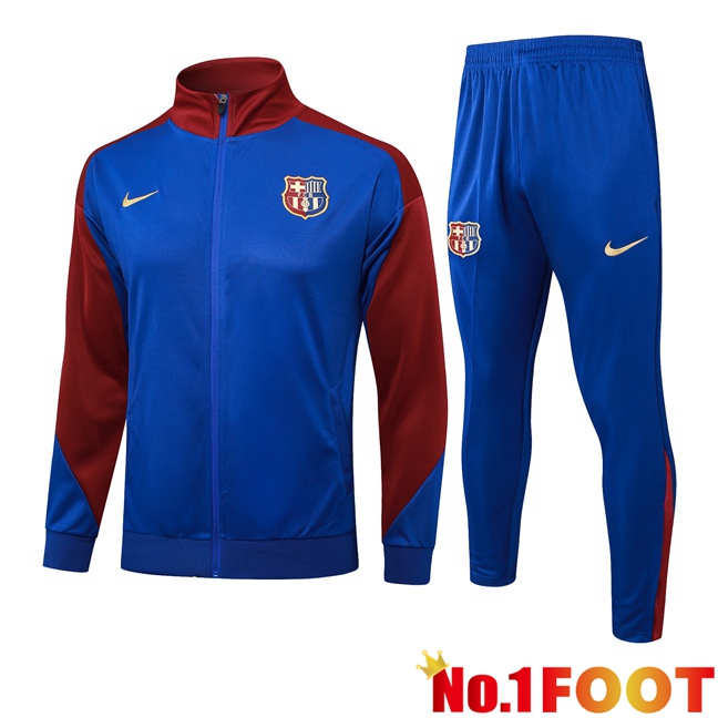 FC Barcelona kit Training Jacket Suit Blue 2024/2025