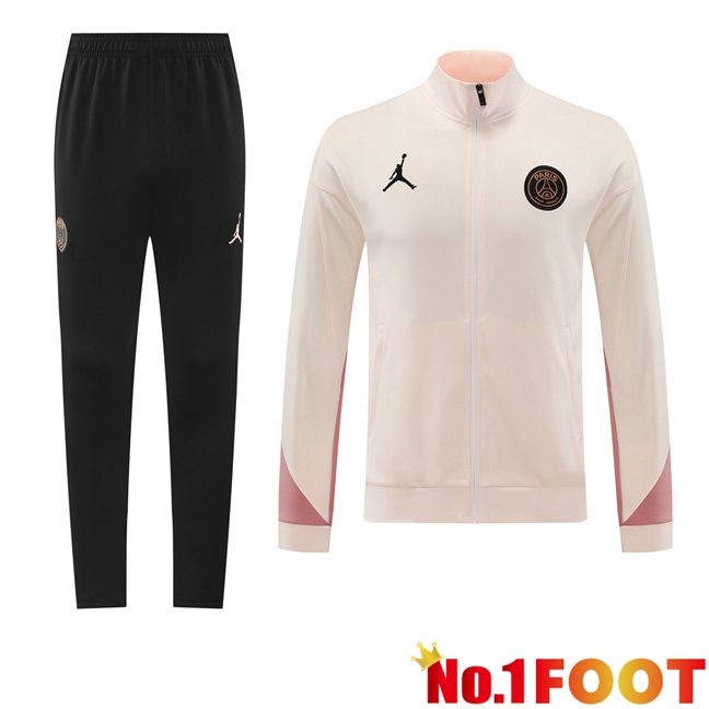 Paris PSG kit Training Jacket Suit Pink 2024/2025