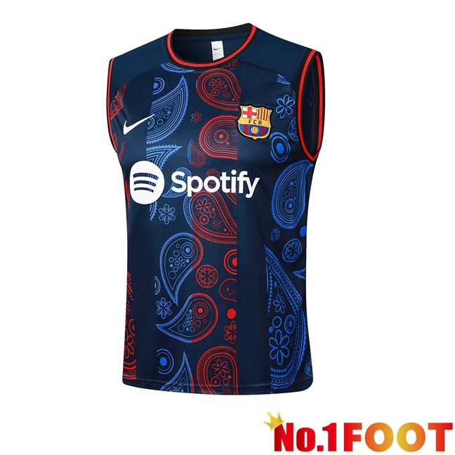 FC Barcelona Gilet Soccer Blue Royal 2024/2025