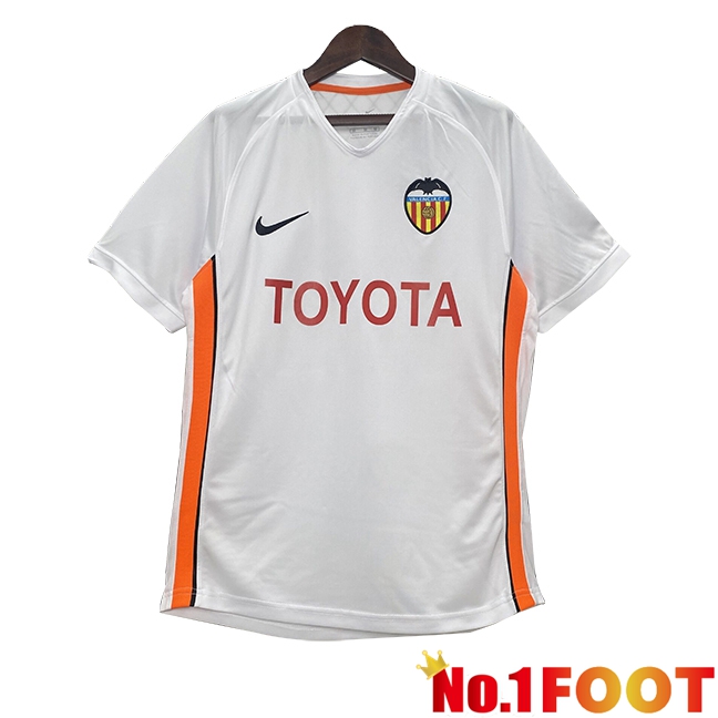 Valencia CF Retro Home Soccer Jersey 2006/2007