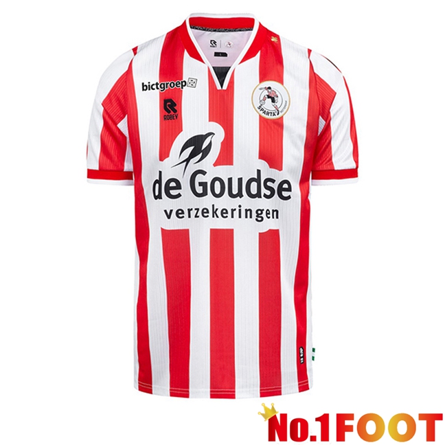 Sparta Rotterdam Home Soccer Jersey 2024/2025