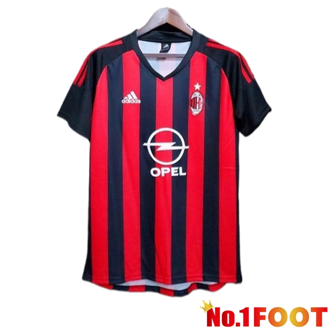 AC Milan Retro Home Football Jersey 2002/2003