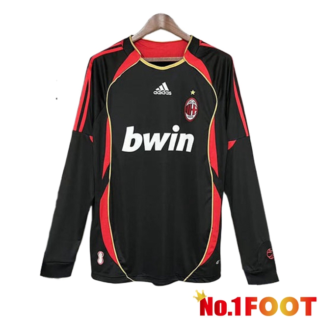 AC Milan Retro Third Football Jersey Long sleeve 2006/2007