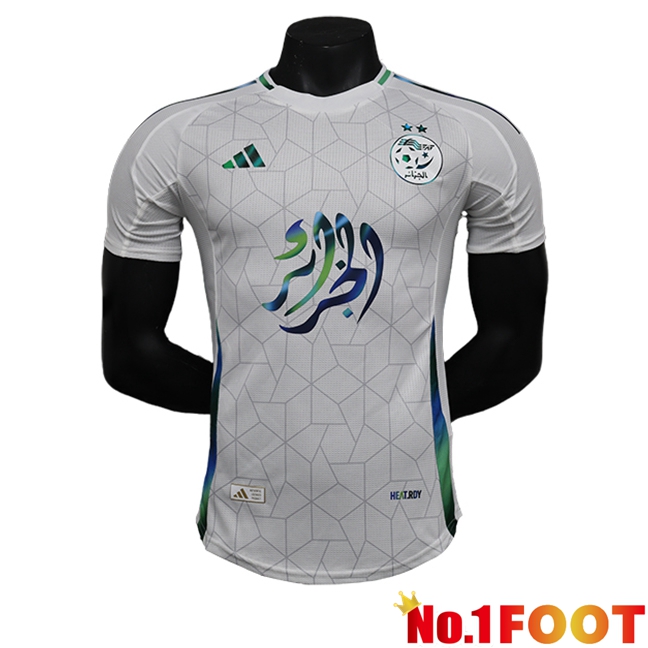 Algérie Football Jersey Special Edition White 2024/2025