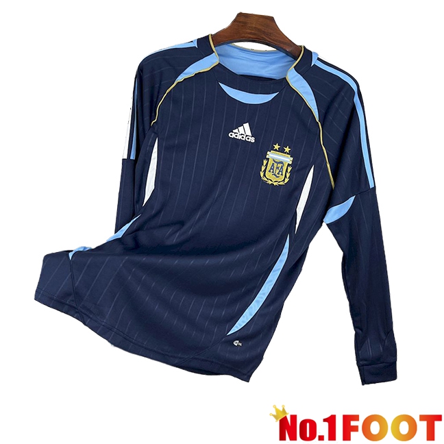 Argentina Retro Away Football Jersey Long sleeve 2006/2007