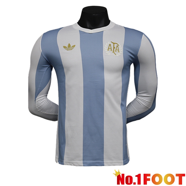 Argentina Football Jersey Long sleeve Adidas 50th Anniversary Edition 2024/2025