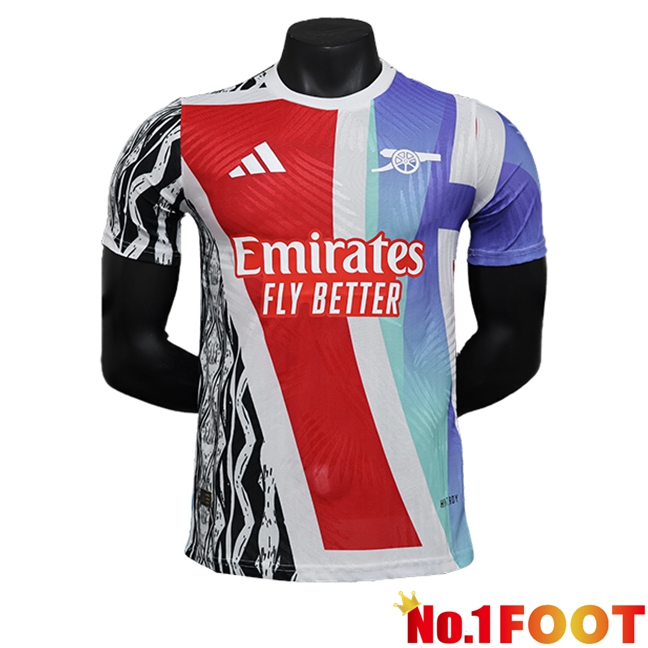 Arsenal Football Jersey Special Edition Red/Blue 2024/2025