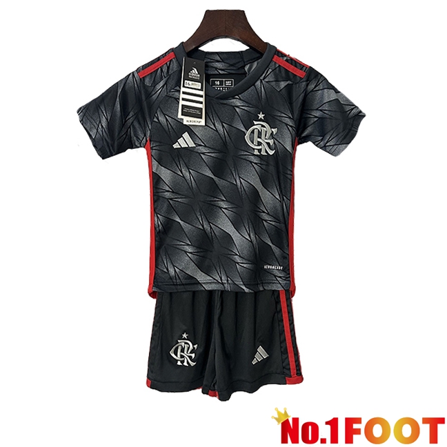 Kids Flamengo Third Football Jersey 2024/2025