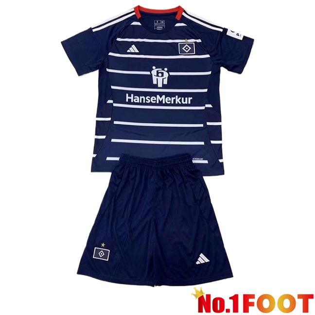 HSV Hamburg Kids Away Football Jersey 2024/2025