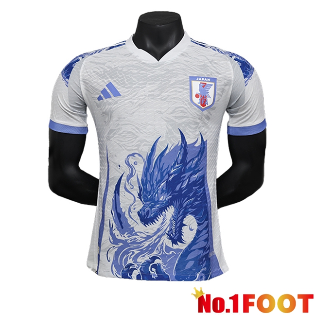 Japan Football Jersey Special Edition White/Blue 2024/2025