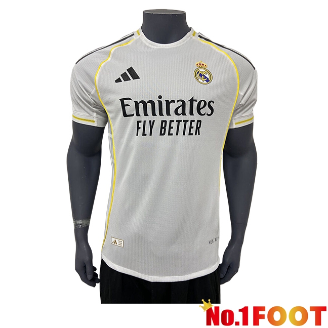 Real Madrid Home Football Jersey Leaked Version 2025/2026