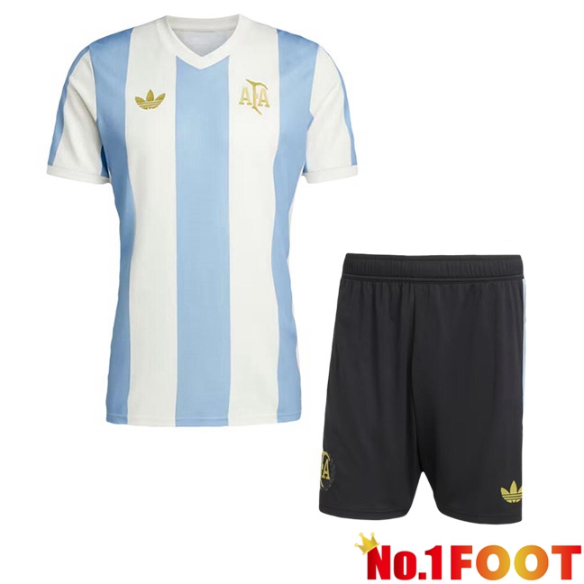 Argentina Kids Football Jersey Special Edition Blue White 2024/2025