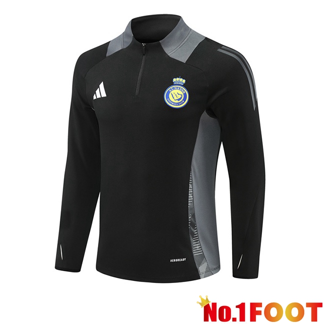 Al-Nassr FC Training Sweatshirt Black 2024/2025