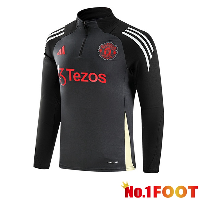 Manchester United Training Sweatshirt Grey 2024/2025