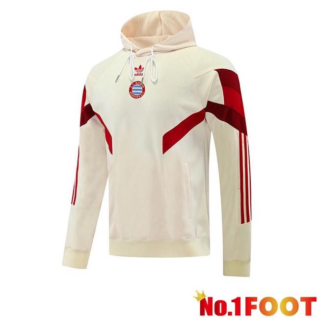 Bayern Munich Training Sweatshirt Hoodie Yellow 2024/2025