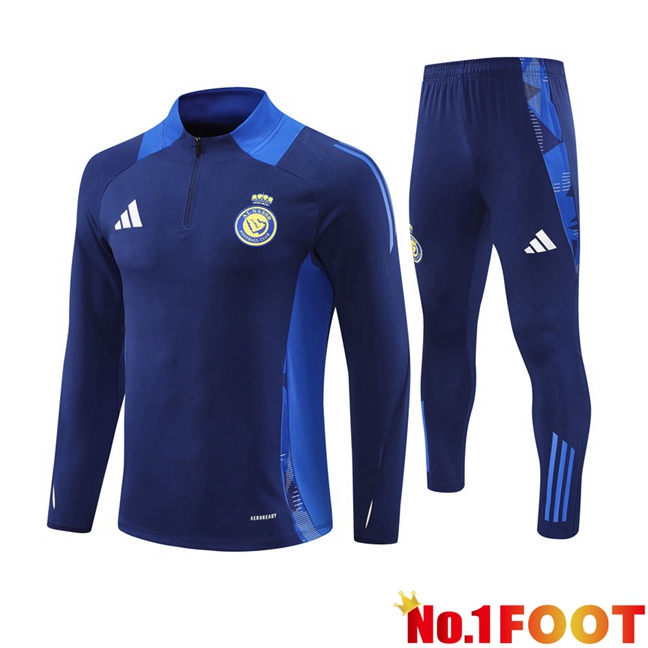 Al-Nassr FC kit Training Tracksuit Blue Royal 2024/2025