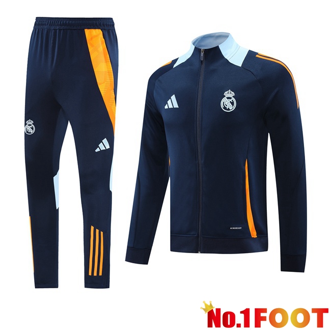 Real Madrid kit Training Jacket Suit Blue Royal 2024/2025