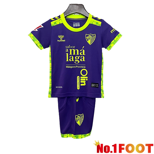 Malaga Kids Away Football Jersey 2024/2025