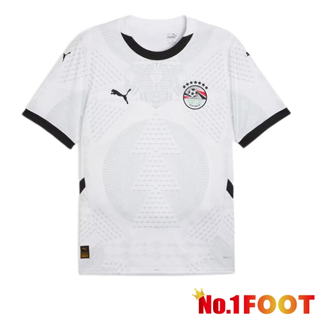 Egypte Away Football Jersey White 2024/2025