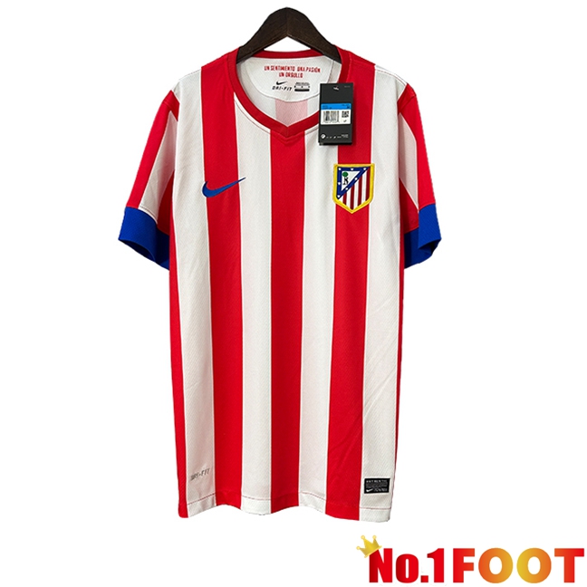 Atletico Madrid Retro Home Football Jersey 2012/2013