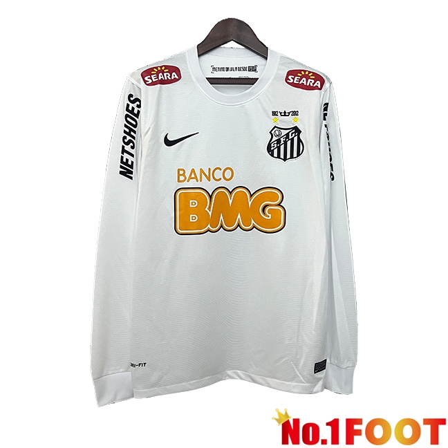 Santos Retro Home Football Jersey Long sleeve 2011/2012