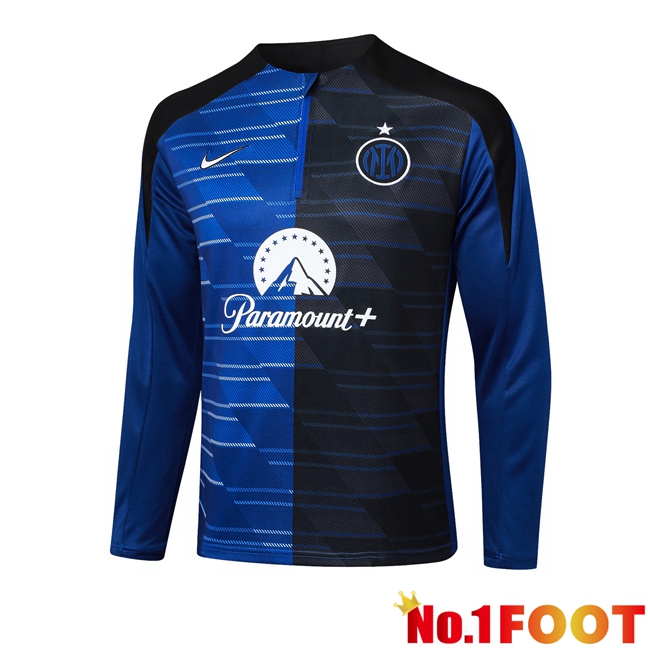 Inter Milan Training Sweatshirt Blue Black 2024/2025