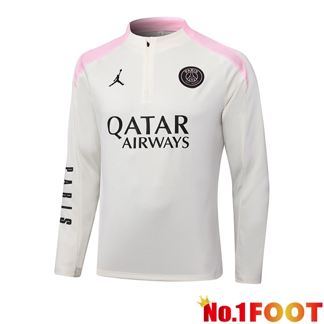 JORDAN Paris PSG Training Sweatshirt Grey 2024/2025