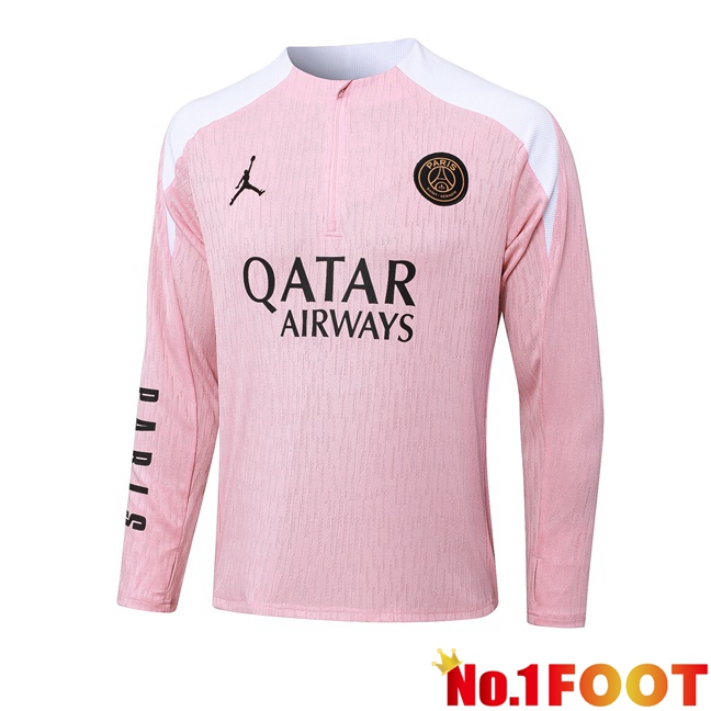 JORDAN Paris PSG Training Sweatshirt Pink 2024/2025