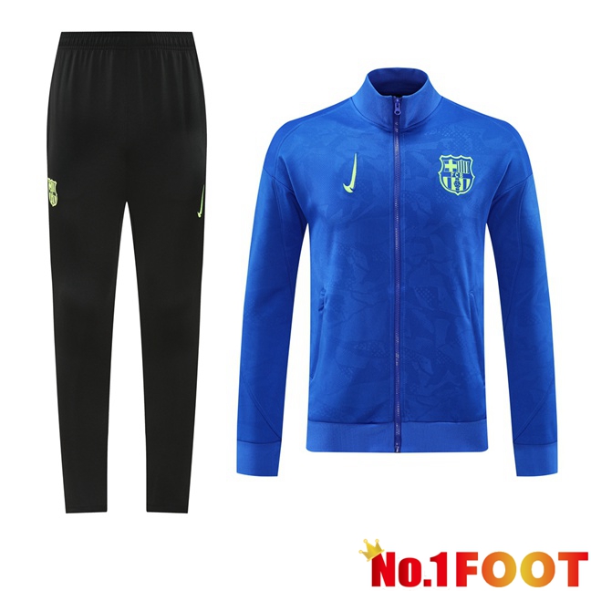 FC Barcelona kit Training Jacket Suit Blue 2024/2025