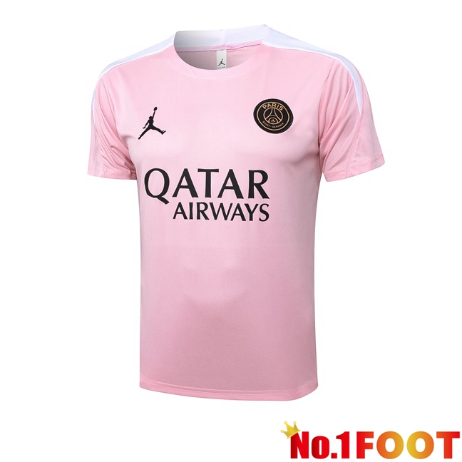 Paris PSG Training T Shirt Pink 2024/2025